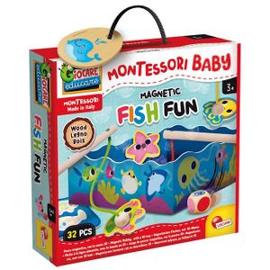 Montesori Baby Edukativna kutija Fish Fun Lisciani 98354