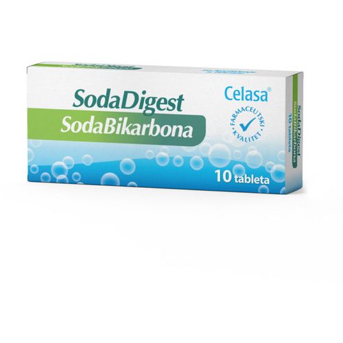 Sodadigest Soda bikarbona 10 tableta slika 1