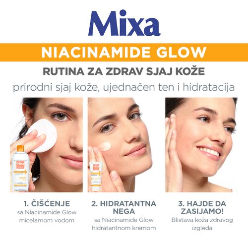 Mixa Niacinamide Glow micelarna voda 400ml slika 4