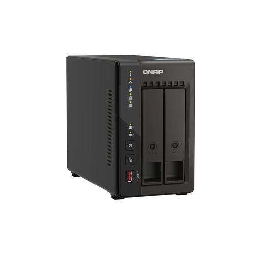 QNAP TS-253E NAS poslužitelj za 2 diska, 8GB RAM, 2.5Gb mreža slika 2