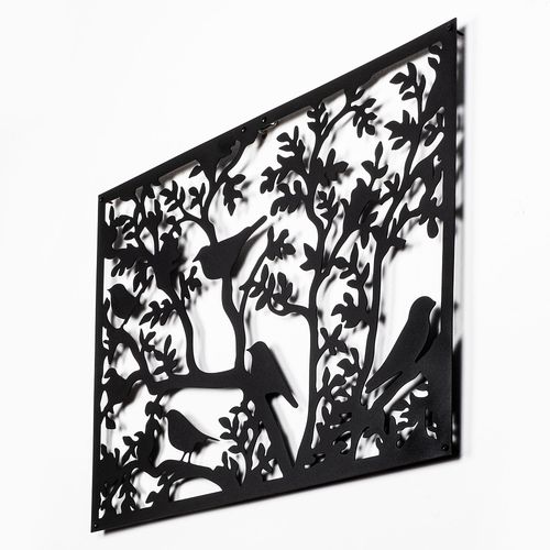 Wallity Metalna zidna dekoracija, Tree Branch Birds 2 slika 3