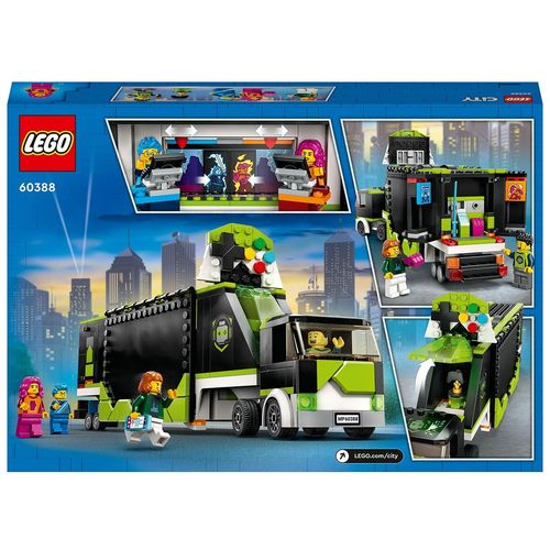Playset Lego City 60388 The video game tournament truck slika 2