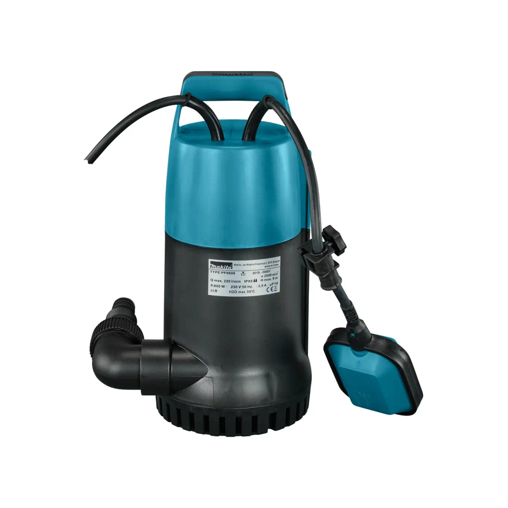 Makita - Potopna pumpa za čistu vodu PF0800 slika 2