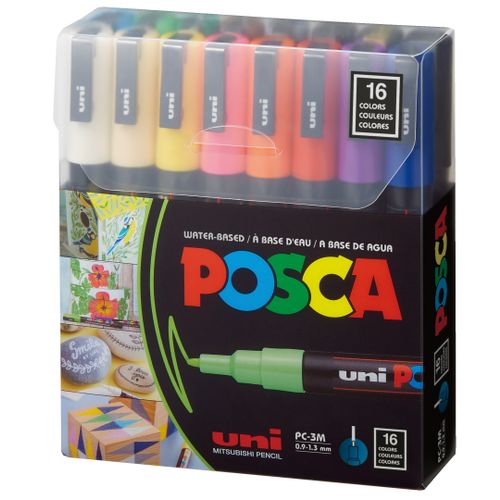 Uni pak marker Posca pc-3m 16/1  slika 1