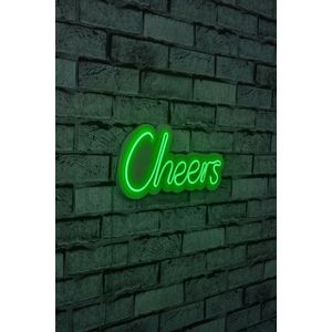 Wallity Ukrasna plastična LED rasvjeta, Cheers - Green