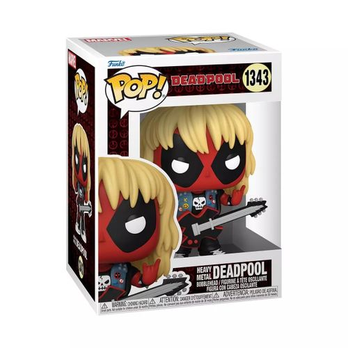 FUNKO POP MARVEL: DEADPOOL - METAL BAND slika 3