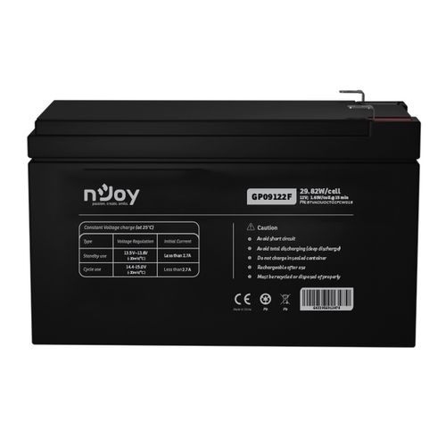 NJOY GP09122F baterija za UPS 12V 9Ah (BTVACIUOCTO2FCW01B) slika 1