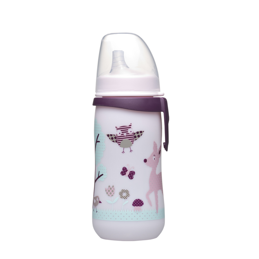 nip® Prva bebina čaša First Cup 330ml 12m+, Girl slika 1