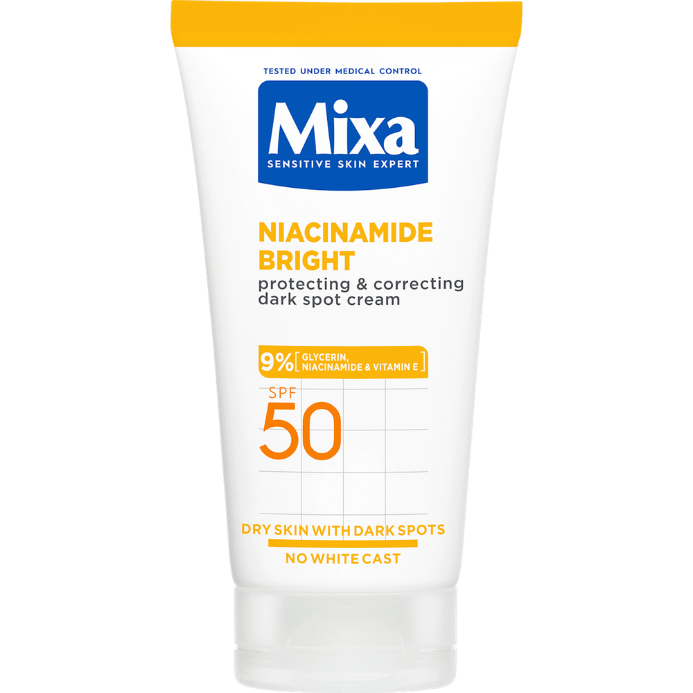 Mixa Niacinamide Bright višenamenska krema protiv tamnih fleka SPF50 50ml slika 1