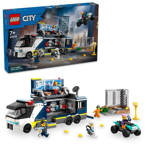 LEGO® CITY 60418 Kamion s forenzičkim laboratorijem slika 4