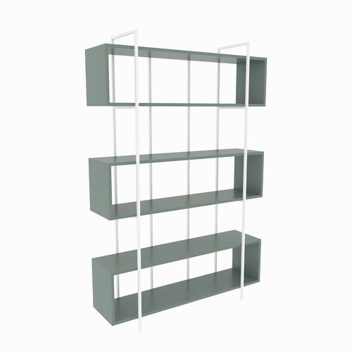 Hanah Home Bruti - Green, White Green
White Bookshelf slika 4