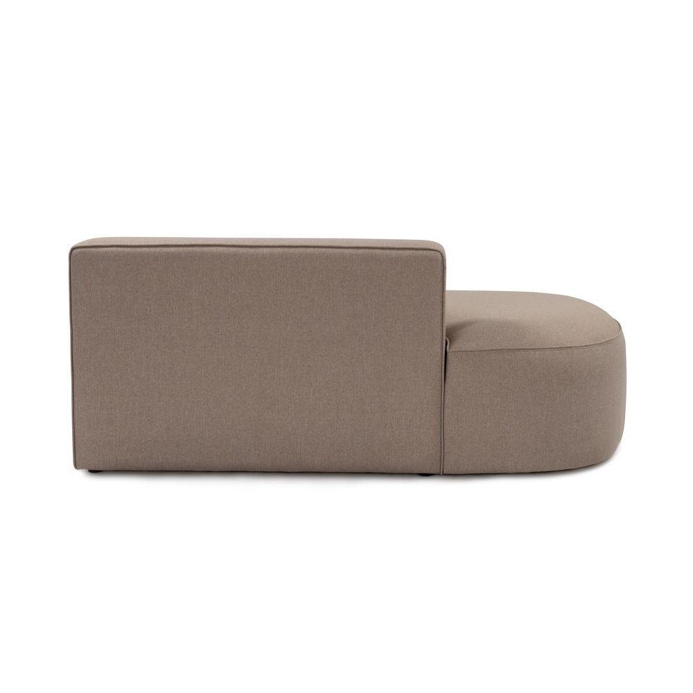 Mora (X-Oval-L1-O1-O1-R1) Svijetlosmeđi Kutni Sofa slika 12