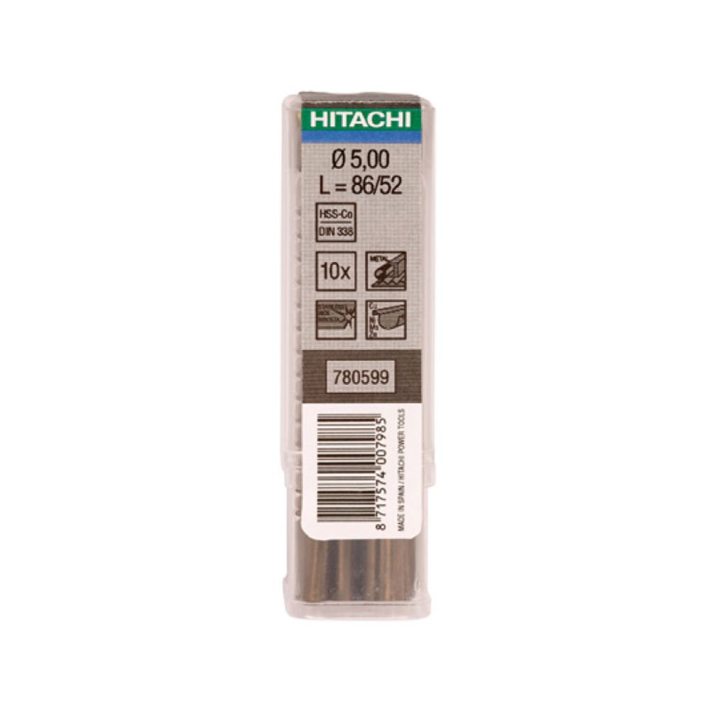 Hikoki burgija za metal 780617 HSS-Co (6,5 x 101/63; 10/1) slika 1