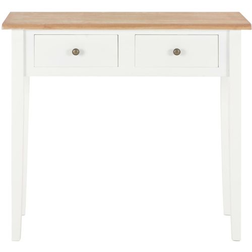 280053 Dressing Console Table White 79x30x74 cm Wood slika 3