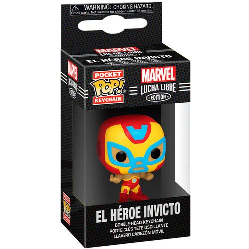 Pocket POP keychain Marvel Luchadores Iron Man El Heroe Invicto slika 2