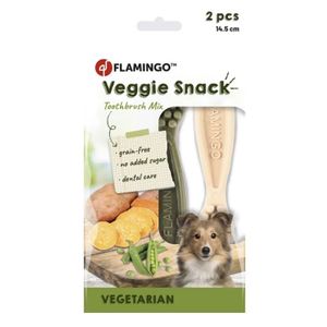 VEGGIE SNACK MIX ČETKICA ZA ZUBE 2kom 14,5cm