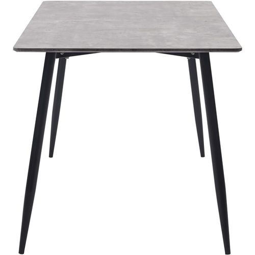 Blagovaonski stol sivi 160 x 80 x 75 cm MDF slika 19