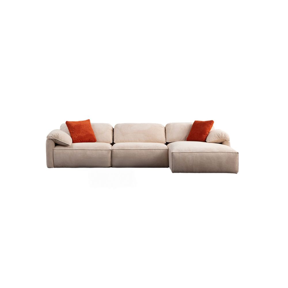 Ugaona sofa Flamingo Corner 5 (L1+O1+Chlr) - boja: krem slika 3