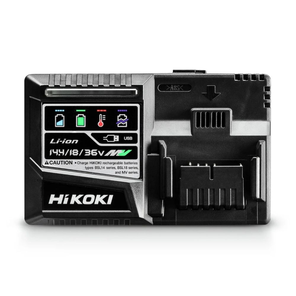 Hikoki set UC18YSL3 2 x BSL36A18 18/36V 5Ah baterije + brzi punjač slika 2