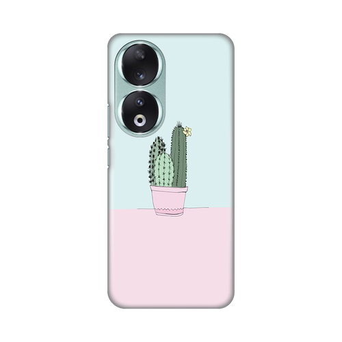 Torbica Silikonska Print za Honor 90 Cactus slika 1