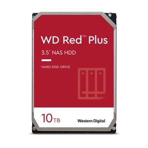 WD hard disk 10TB SATA3, 6Gb/s, 7200, 256MB RED PLUS