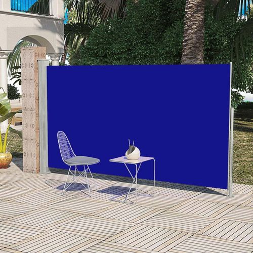 Bočna tenda za dvorište/terasu 160 x 300 cm plava slika 43