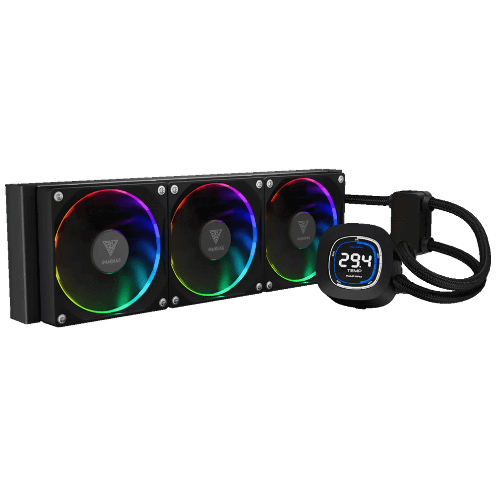 Zeus Vodeno hlađenje za CPU, RGB - Gamdias Chione M4-360 slika 1