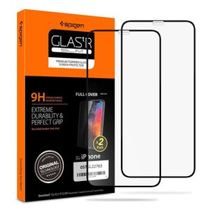 Spigen - Glas.TR Slim (2 kom) za iPhone X / XS / 11 PRO - crno