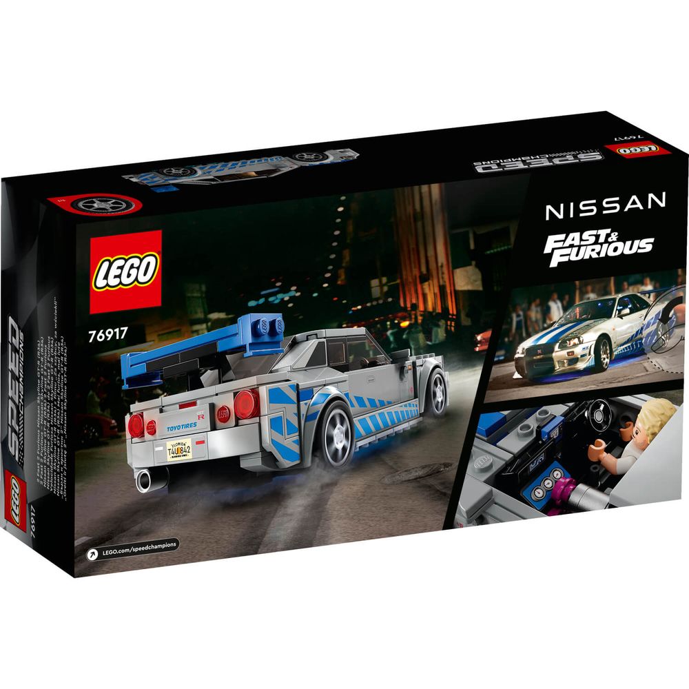 LEGO 76917 2 Fast 2 Furious Nissan Skyline GT-R (R34) slika 6