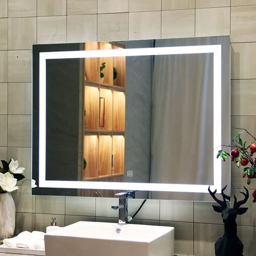 Ogledalo LED 80x60cm P10407 slika 8