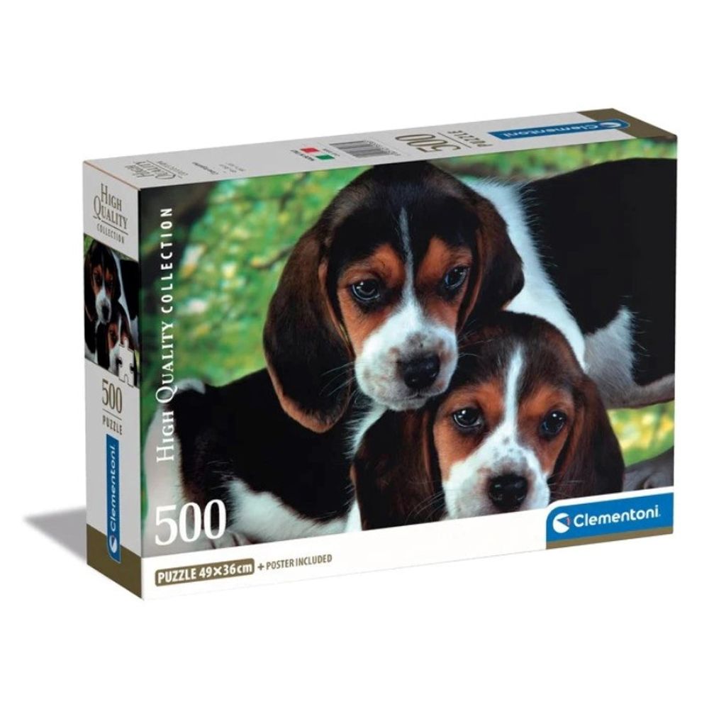Clementoni CL35536 Puzzle 500 PSIĆI, 500kom slika 1