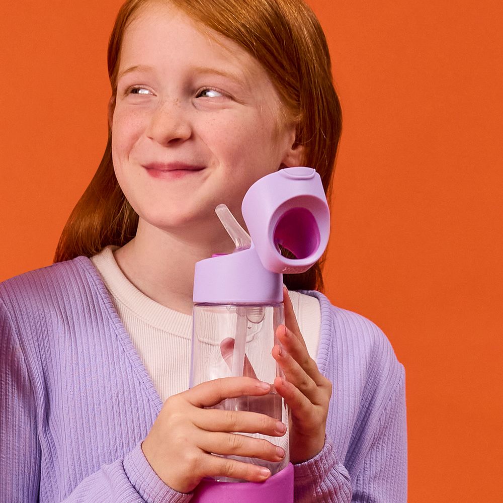 b.box Tritan™ bočica sa slamkom, 600ml - sugar plum slika 4