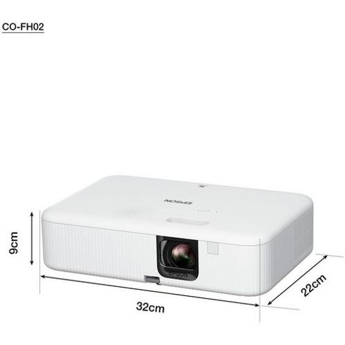 Epson V11HA85040 CO-FH02 Projector, Full-HD, 3LCD, 3000 lumen, 5W speaker, HDMI, USB, WiFi, Android TV slika 2