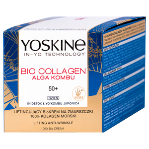 Yoskine Bio Collagen Alga Kombu dnevna krema protiv bora za lice, 50 +, 50 ml