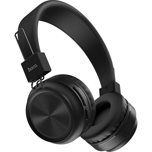 hoco. Slušalice bežične/žične, Bluetooth, 8h rada, mikrofon - W25 Promise Black slika 1