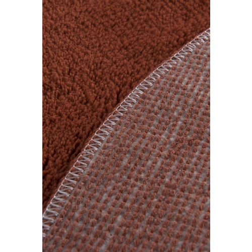 Colourful Cotton Akrilna kupaonska prostirka Colors of Oval - Brick Red slika 6