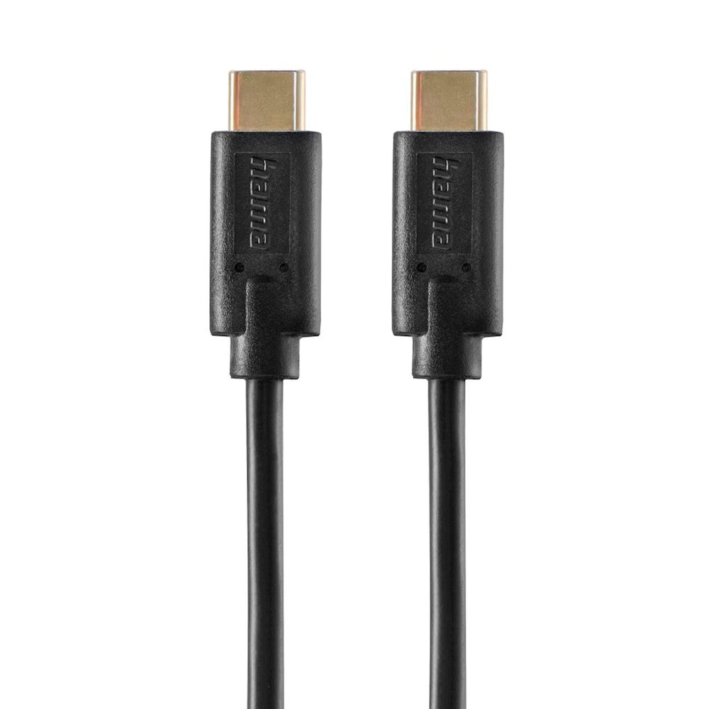 Kabl za punjenje Hama USB-C-USB-C 1.5m crni slika 1