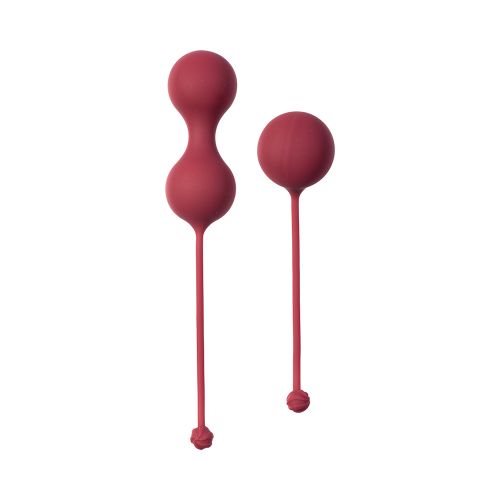 Vaginalne kuglice Lola games Set for Easy and Medium Level Love Story Carmen Wine Red slika 2