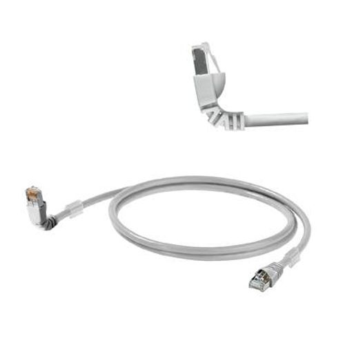 Weidmüller 1248280005 RJ45 mrežni kabel, Patch kabel cat 6a S/FTP 0.50 m siva UL certificiran 1 St. slika 2