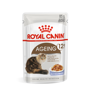 ROYAL CANIN FHN Ageing 12+ Jelly, potpuna hrana u vrećici za  odrasle mačke starije od 12 godina, komadići u želeu, 12x85 g