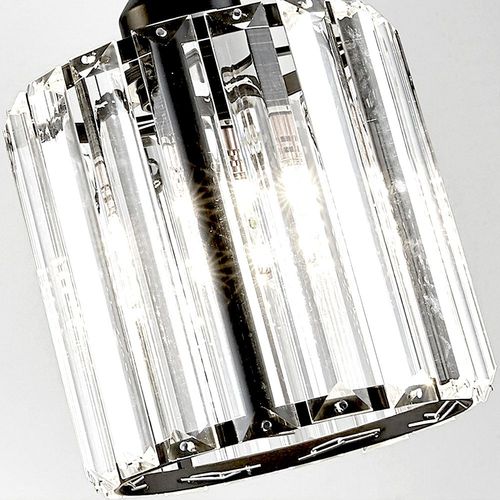 TOOLIGHT Kristalna stropna svjetiljka Crna APP513-3CPR slika 8