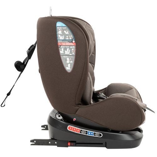 Kikka Boo Rotirajuća Auto-sjedalica Armadillo 0-36kg Isofix Beige slika 4