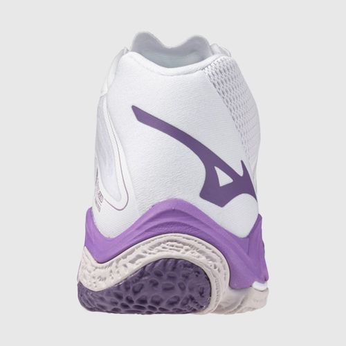 ženske Tenisice Za Odbojku Mizuno Wave Lightning Z8 Mid White/Purple slika 5