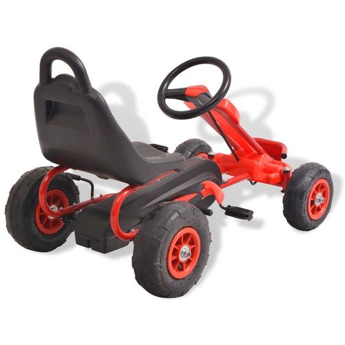 Go-Kart s Pedalama i Pneumatskim Gumama Crveni slika 22