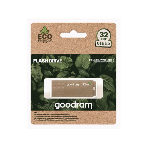 Memorija USB GoodDrive UME ECO FRIENDLY 3.0 32gb natur RETAIL slika 2