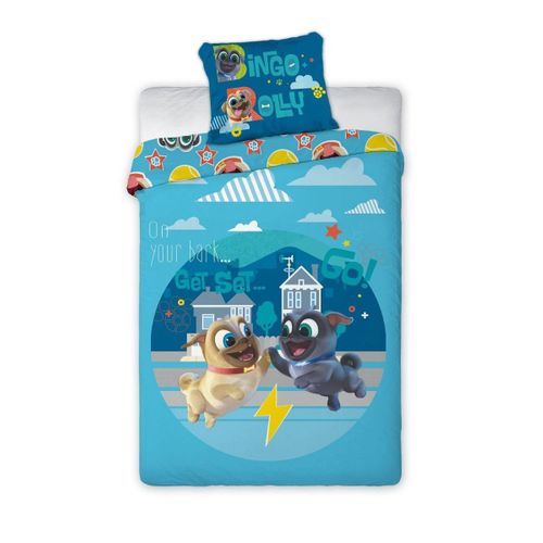 Posteljina Za Decu Disney Puppy Dog Pals 160x200cm + 70x80cm slika 1