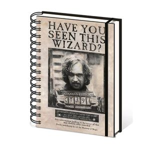 Pyramid Harry Potter (Wanted Sirius Black) A5 Bilježnica