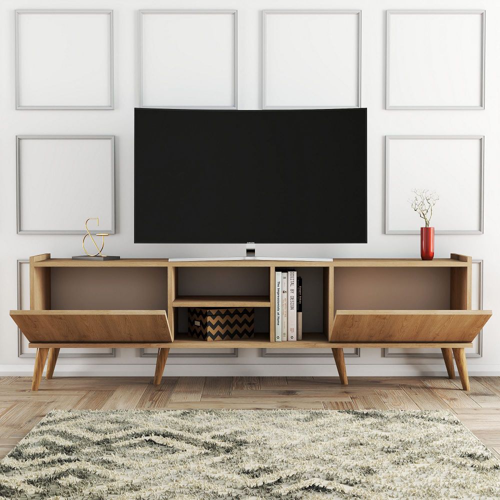 TV Stalak Lotus - 1350 u boji hrasta slika 3