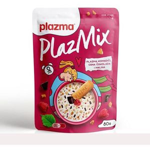 Plazmix mešavina komadića keksa, čokolade i maline 70 G KRATAK ROK
