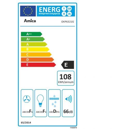 Amica kaminska napa OKP6321G ( 1160879 ) slika 9